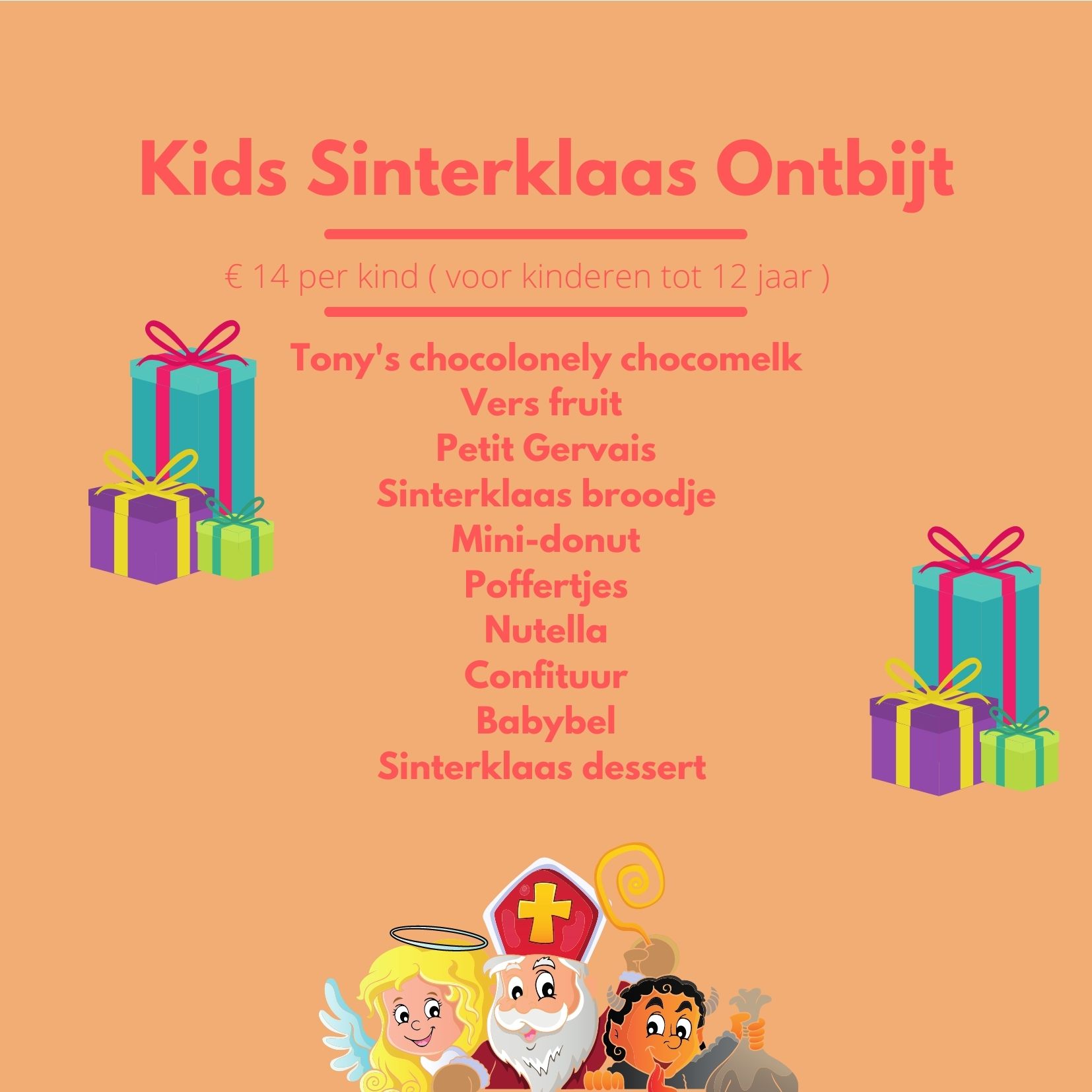 Kids Sinterklaas Ontbijt