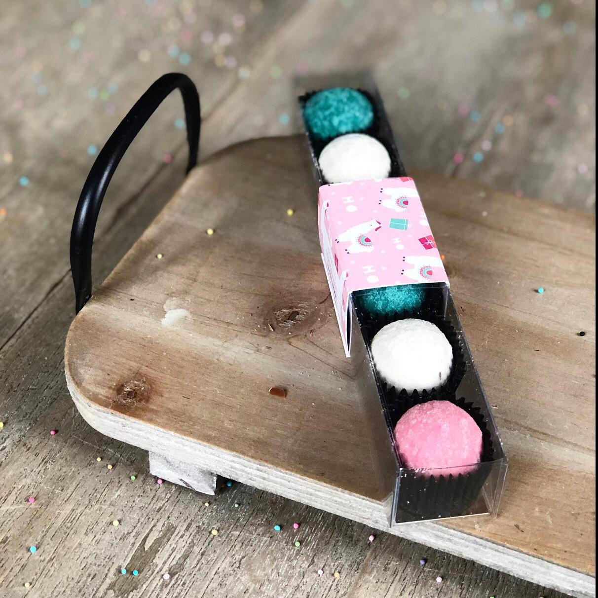 Alpaca Roze 6 truffels