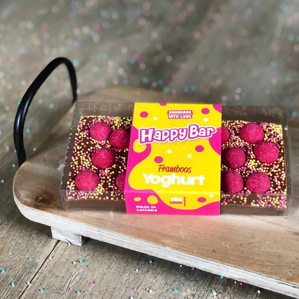 HappyBar Framboos Yoghurt